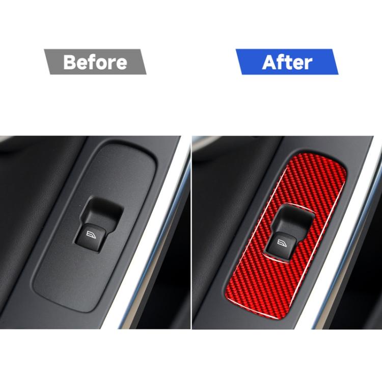 Car Window Lift Button Decorative Sticker for Volvo V60 2010-2017, Right Drive, Window Lift Button, Right Drive
