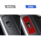 Car Window Lift Button Decorative Sticker for Volvo V60 2010-2017, Left Drive, Window Lift Button, Left Drive