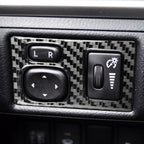 Car Carbon Fiber Dashboard Adjustment Frame Decorative Sticker for Lexus CT 2011-2017, Left Drive, Dashboard Adjustment Frame, Left Drive