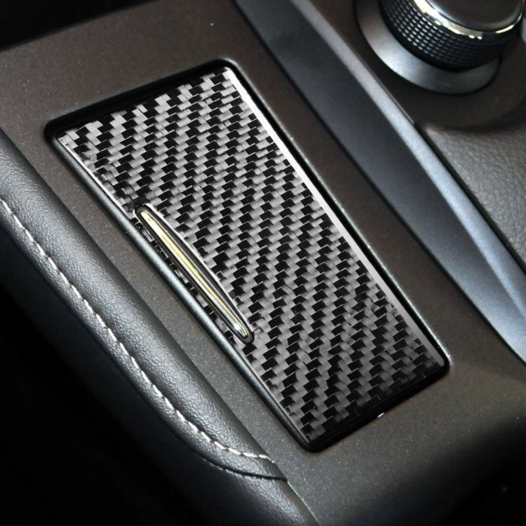 Car Carbon Fiber Ashtray Panel Decorative Sticker for Lexus CT 2011-2017, Right Drive, Ashtray Panel, Right Drive