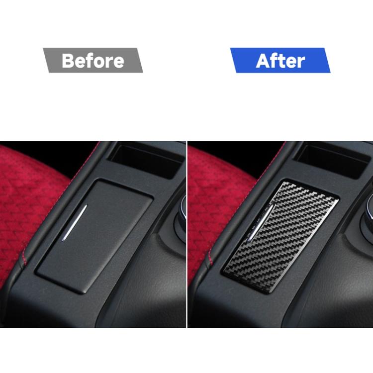 Car Carbon Fiber Ashtray Panel Decorative Sticker for Lexus CT 2011-2017, Right Drive, Ashtray Panel, Right Drive
