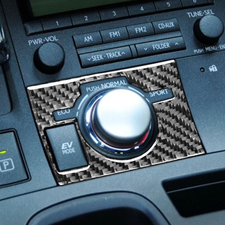 Car Control Panel Low-level Configuration Decorative Sticker for Lexus CT 2011-2017, Left Drive, Control Panel Low-level, Left Drive