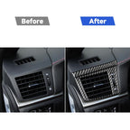 Car Carbon Fiber Left and Right Air Outlet Decorative Sticker for Lexus CT 2011-2017, Right Drive, Left and Right Air Outlet, Right Drive