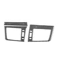 Car Carbon Fiber Left and Right Air Outlet Decorative Sticker for Lexus CT 2011-2017, Left Drive, Left and Right Air Outlet, Left Drive