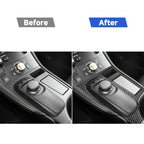 Car Carbon Fiber Central Control Panel Decorative Sticker for Lexus CT 2011-2017, Left Drive, Central Control Panel, Left Drive