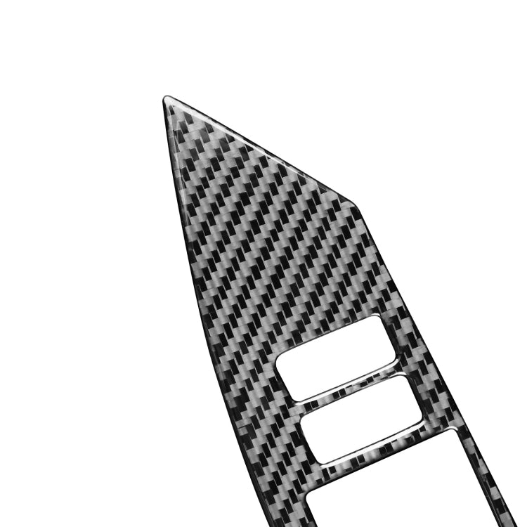 Car Carbon Fiber Window Lift Decorative Sticker for Lexus CT 2011-2017, Left Drive, Window Lift, Left Drive