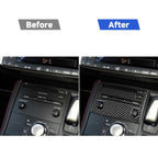 Car Carbon Fiber CD Panel B Decorative Sticker for Lexus CT 2011-2017, Right Drive, CD Panel B, Right Drive