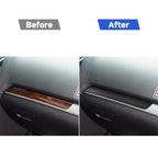 Car Carbon Fiber Storage Decorative Sticker for Ford Explorer 2016-2019, Left Drive, Storage