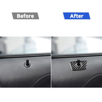 Car Carbon Fiber Door Decorative Sticker for Ford Explorer 2013-2019, Left Drive, Door
