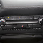 Car Air Conditioning Control Box Decorative Sticker for Mazda 3 Axela 2020, Left and Right Drive, Air Conditioning Control Box