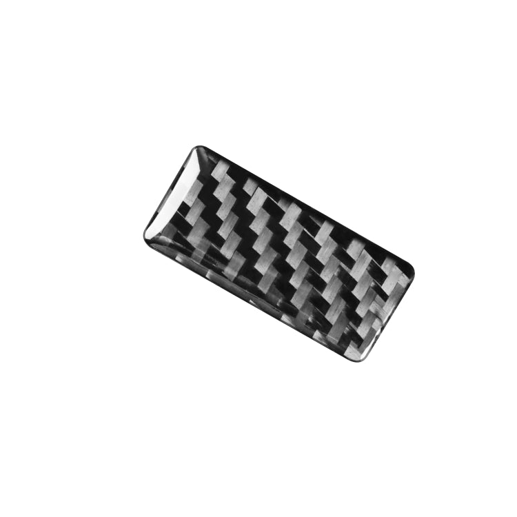 Car Carbon Fiber Storage Frame Decorative Sticker for Mazda 3 Axela 2020, Left and Right Drive , Storage Frame