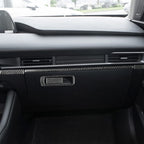 Car Carbon Fiber Storage Frame Decorative Sticker for Mazda 3 Axela 2020, Left and Right Drive , Storage Frame