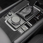 Car Carbon Fiber Central Control Gear Panel Decorative Sticker for Mazda 3 Axela 2020, Right Drive, Central Control Gear Panel, Right Drive