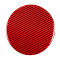 Car Carbon Fiber Fuel Tank Cap Decorative Sticker for Nissan 370Z / Z34 2009-, Left and Right Drive Universal, Fuel Tank Cap