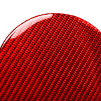 Car Carbon Fiber Fuel Tank Cap Decorative Sticker for Nissan 370Z / Z34 2009-, Left and Right Drive Universal, Fuel Tank Cap
