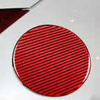 Car Carbon Fiber Fuel Tank Cap Decorative Sticker for Nissan 370Z / Z34 2009-, Left and Right Drive Universal, Fuel Tank Cap