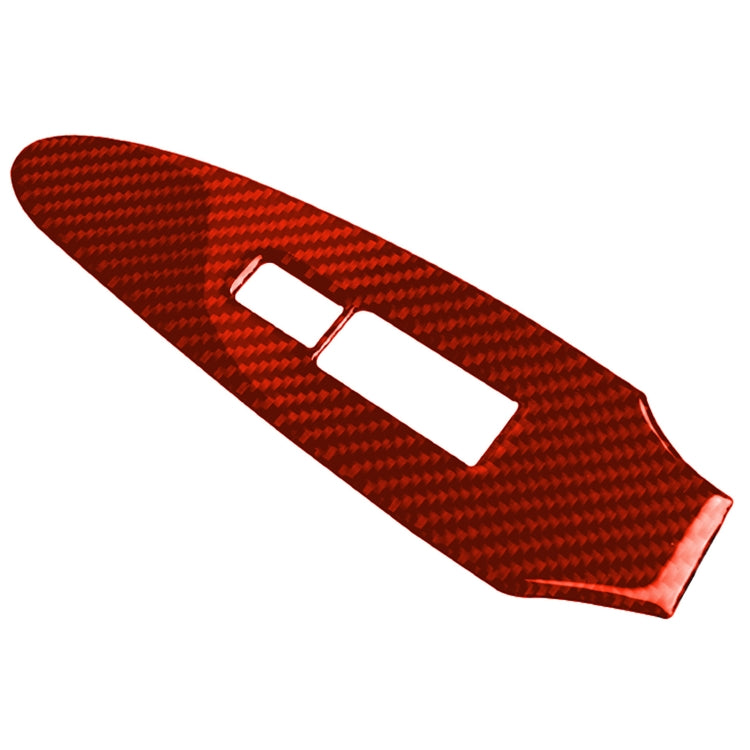 Car Carbon Fiber Vice Driving Side Door Lift Control Decorative Sticker for Nissan 370Z / Z34 2009-, Right Drive, Vice Driving Side Lift Control, Right Drive