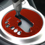 Car Carbon Fiber Automatic Transmission Panel Decorative Sticker for Nissan 370Z / Z34 2009-, Left Drive, Automatic Transmission Panel, Left Drive (