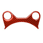Car Carbon Fiber Manual Gear Panel Decorative Sticker for Nissan 370Z / Z34 2009-, Left and Right Drive Universal, Manual Gear Panel