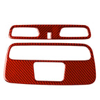 Car Carbon Fiber Dome Light Panel Decorative Sticker for Chevrolet Camaro 2016, Left and Right Drive Universal, Dome Light Panel
