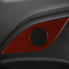 Car Carbon Fiber Rear Horn Decorative Sticker for Chevrolet Camaro 2017-2019, Left and Right Drive Universal, Rear Horn