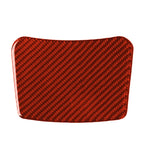 Car Carbon Fiber Rear Storage Box Decorative Sticker for Chevrolet Camaro 2017-2019, Left and Right Drive Universal, Rear Storage Box