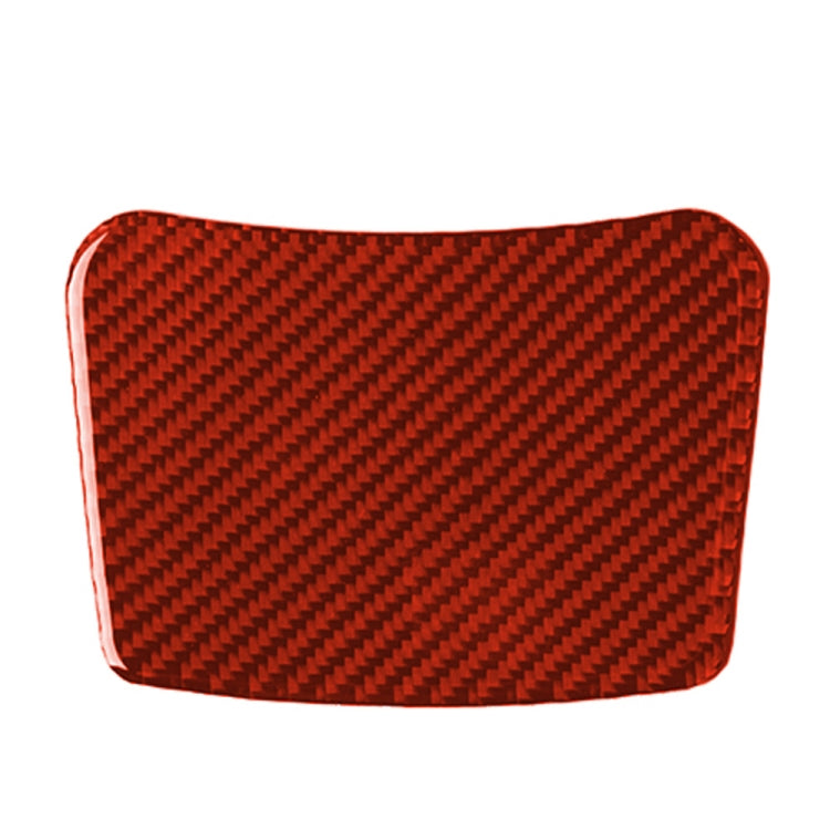 Car Carbon Fiber Rear Storage Box Decorative Sticker for Chevrolet Camaro 2017-2019, Left and Right Drive Universal, Rear Storage Box