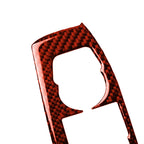 Car Carbon Fiber Window Lift Panel Decorative Sticker for Chevrolet Camaro 2017-2019, Left Drive, Window Lift Panel