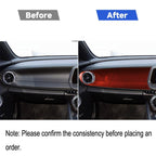 Car Carbon Fiber Front Passenger Seat Center Control Panel Decorative Sticker for Chevrolet Camaro 2017-2019, Right Drive, Front Passenger Seat Center Control Panel, Right Drive