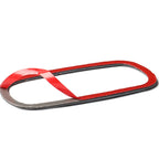Car Carbon Fiber Air Outlet Frame Decorative Sticker for BMW Mini F60, Left and Right Drive Universal, Air Outlet Frame