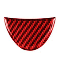 Car Carbon Fiber Steering Wheel Decorative Sticker for BMW Mini, Left and Right Drive Universal, Steering Wheel