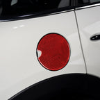 Car Carbon Fiber Fuel Tank Cap Decorative Sticker for BMW Mini, Left and Right Drive Universal, Fuel Tank Cap