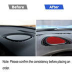 Car Carbon Fiber Dashboard Decorative Sticker for BMW Mini Cooper JCW One F56 F55 F54, Left and Right Drive Universal, Dashboard