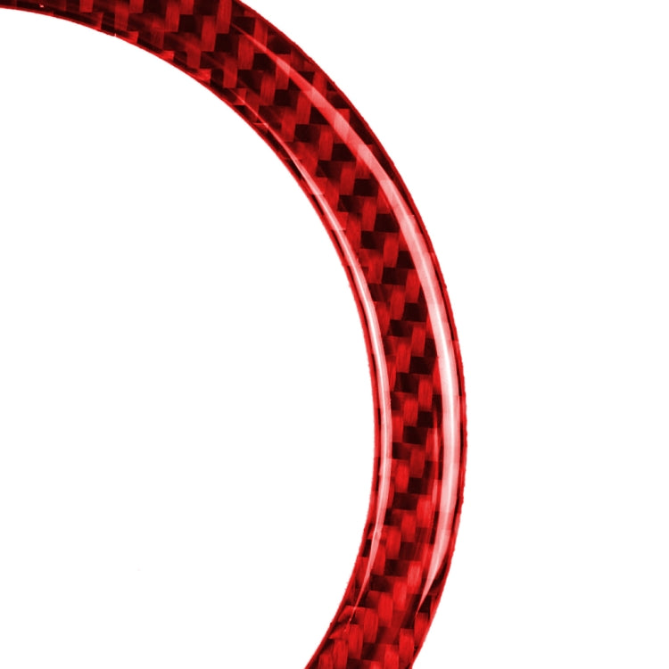 2 in 1 Car Carbon Fiber Steering Wheel Decorative Sticker for BMW Mini R55 R56 Countryman R60 Paceman R61 2007-2013, Left and Right Drive Universal, Steering Wheel R