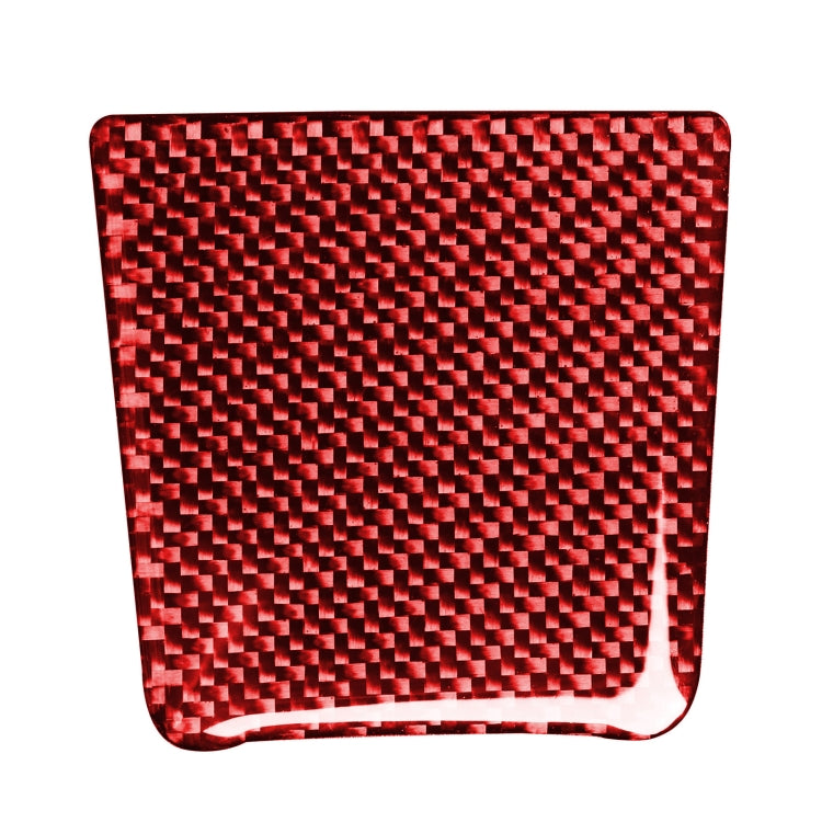 Car Carbon Fiber Battery Cover Decorative Sticker for Porsche Macan 2014-2021, Left and Right Drive Universal, Battery Cover