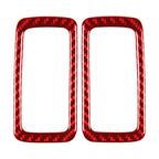 Car Carbon Fiber Rear Dome Light Panel Decorative Sticker for Porsche Macan 2014-2021, Left and Right Drive Universal, Rear Dome Light Panel D
