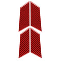 Car Carbon Fiber Inner Door Bowl Panel Decorative Sticker for Porsche Macan 2014-2021, Left and Right Drive Universal, Inner Door Bowl Panel