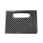Car Carbon Fiber Cigarette Lighter Cover Decorative Sticker for Toyota Corolla / Levin 2014-2018, Left and Right Drive Universal, Cigarette Lighter Cover