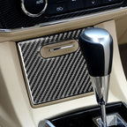 Car Carbon Fiber Cigarette Lighter Cover Decorative Sticker for Toyota Corolla / Levin 2014-2018, Left and Right Drive Universal, Cigarette Lighter Cover