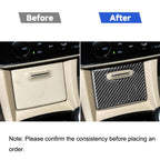 Car Carbon Fiber Cigarette Lighter Cover Decorative Sticker for Toyota Corolla / Levin 2014-2018, Left and Right Drive Universal, Cigarette Lighter Cover