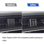 Car Carbon Fiber Central Air Outlet Switch Decorative Sticker for Toyota Corolla / Levin 2014-2018, Left and Right Drive Universal, Central Air Outlet Switch