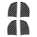 Car Carbon Fiber Inner Door Bowl Decorative Sticker for Toyota Corolla / Levin 2014-2018, Left and Right Drive Universal, Inner Door Bowl