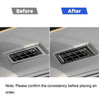 Car Carbon Fiber Dashboard Air Outlet Decorative Sticker for Toyota Corolla / Levin 2014-2018, Left and Right Drive Universal, Dashboard Air Outlet