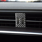 Car Carbon Fiber Air Conditioning Knob Decorative Sticker for Audi A6L / A7 2019-, Right Drive, Air Conditioning Knob, Right Drive