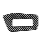 Car Carbon Fiber Headlight Switch Decorative Sticker for Audi A6L / A7 2019-, Right Drive, Headlight Switch, Right Drive
