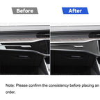 Car Carbon Fiber Central Control Decorative Sticker for Audi A6L / A7 2019-, Right Drive, Central Control, Right Drive