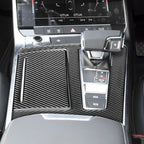 Car Carbon Fiber Gear Panel Decorative Sticker for Audi A6L / A7 2019-, Right Drive, Gear Panel, Right Drive