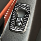 4 in 1 Car Carbon Fiber Door Set B Decorative Sticker for Volvo XC90 2003-2014, Left Drive, Door Set B, Left Drive