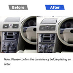 7 in 1 Car Carbon Fiber Gear Set A Decorative Sticker for Volvo XC90 2003-2014, Left Drive, Gear Set A