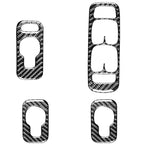 Car Carbon Fiber Window Lift A Decorative Sticker for Volvo XC90 2003-2007, Right Drive, Window Lift A, Right Drive